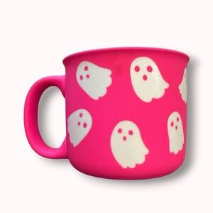 FREE WITH $30+ soft touch hot pink coffee mug